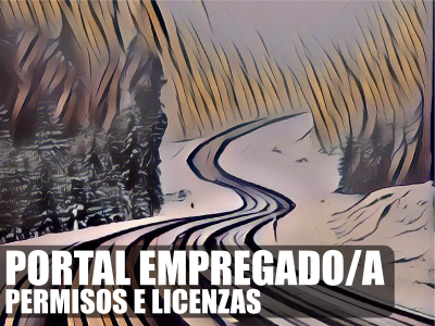 Portal de empregado/a
